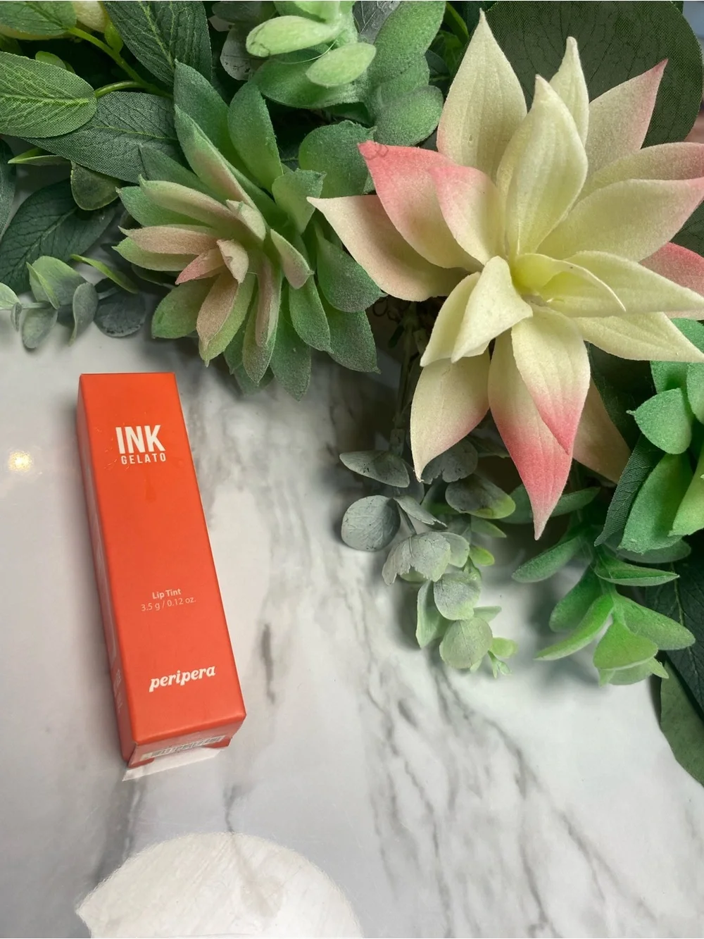 NIB Peripera Ink Gelato Lip Tint — Fresh Coral